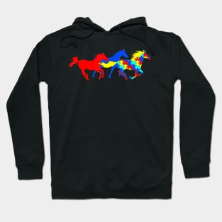 Autism Awareness Different Horses Hoodie